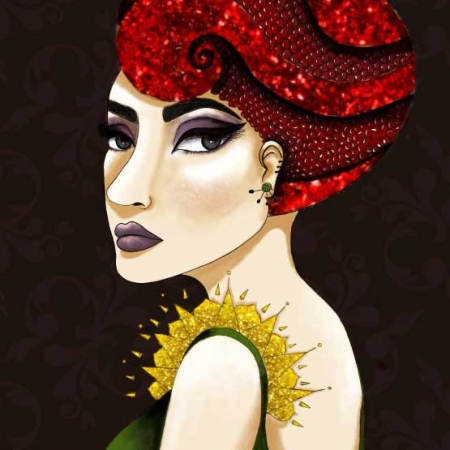 Yalda poster - artist - nastaran Mazloumi