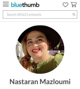 Nastaran Mazloumi at BlueThumb website